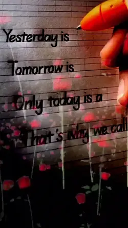 yesterday is history