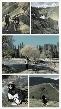 5 video collage