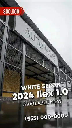 White Sedan Power Cut