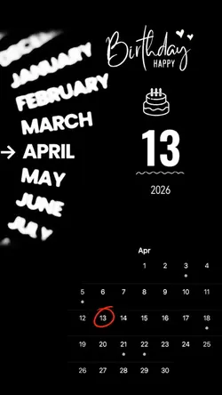 Hbd 13 april 2026