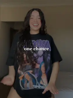 one chance