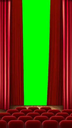 Curtains opening