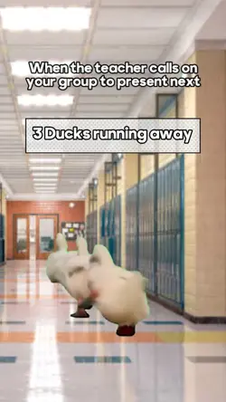 Running away 
