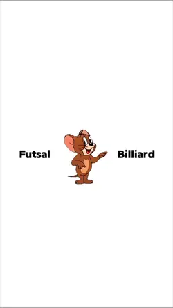 Futsal vs billiard
