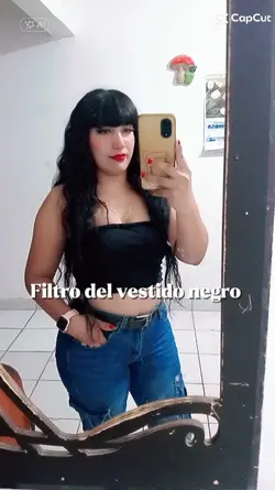 vestido negro