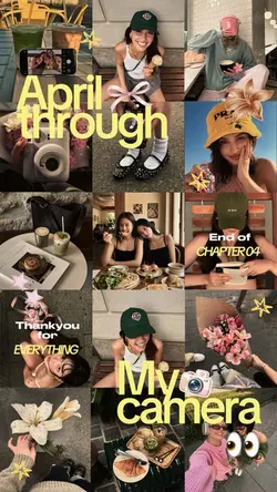 april through my cam