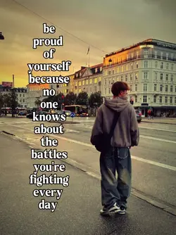 be proud
