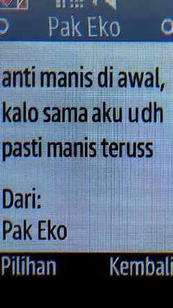anti manis di awal