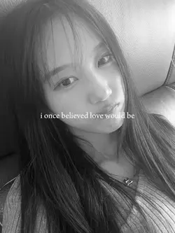 i once believed love