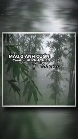 Mẫu cuốn 2 ảnh