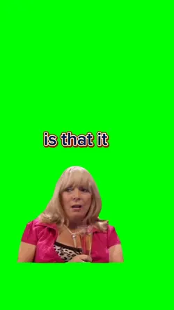 is that it