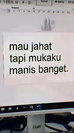 Mau jahat tapi?