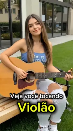 Tocando Violão