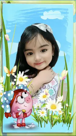 frame bocil cantik