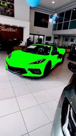 car Green screen 