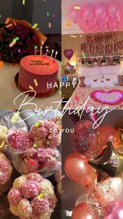 birthday collage