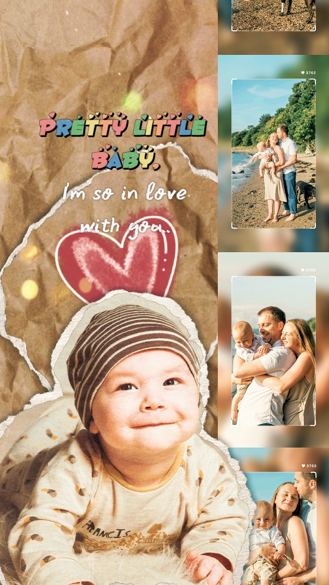 capcut template cover