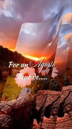 Bienvenido Agosto 