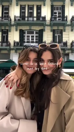 a sister