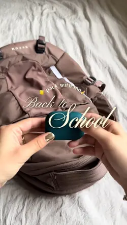 Back to school pack