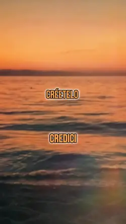 credi in te stesso!