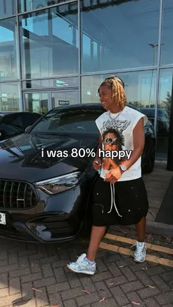 i was 80  % happy