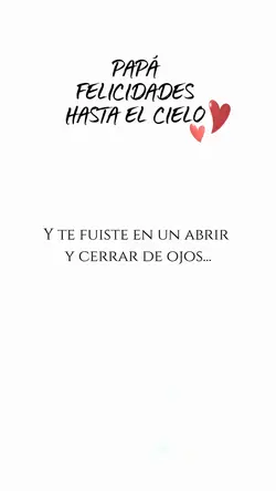 FELICIDADES AL CIELO