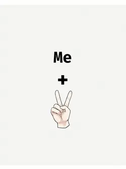 me + dua jari