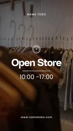 story : open store
