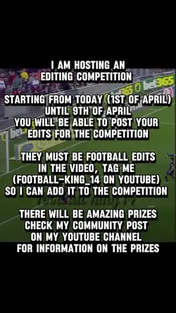 Editing Competition 