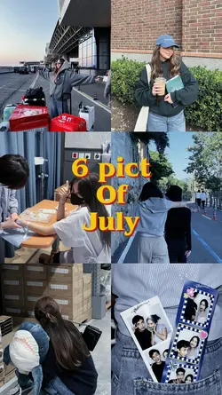 6 pict of july