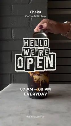 Hello We’re Open
