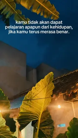 jika merasa benar