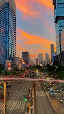 Video sunset estetik