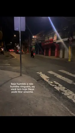 seja humilde 