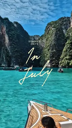 Summer days in july