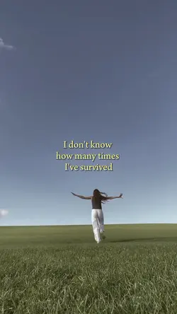 proud of yourself 