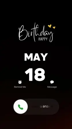 birthday 18 may 2026