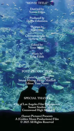 Movie Credit Ending 