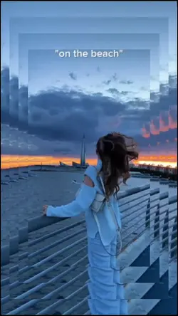 On the beach