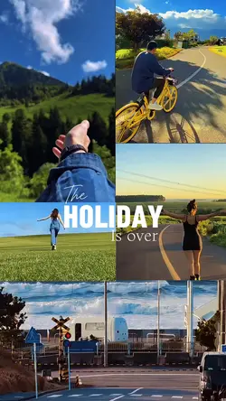 The holiday is over