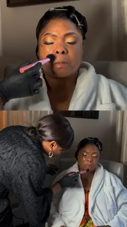 Makeup session