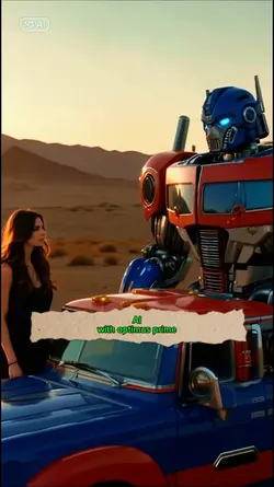 with optimus prime