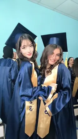 graduation moment