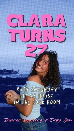 birthday invitation