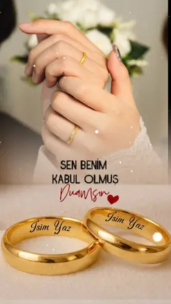 Nişan Yüzük Şablonu