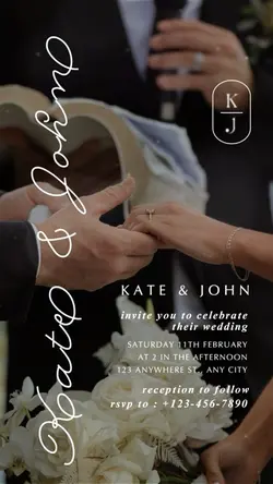 Wedding invitation