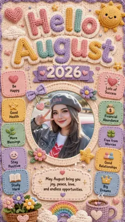 Hello August 2026