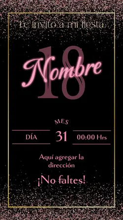 Invitación cumpleaño