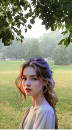 Background with rain